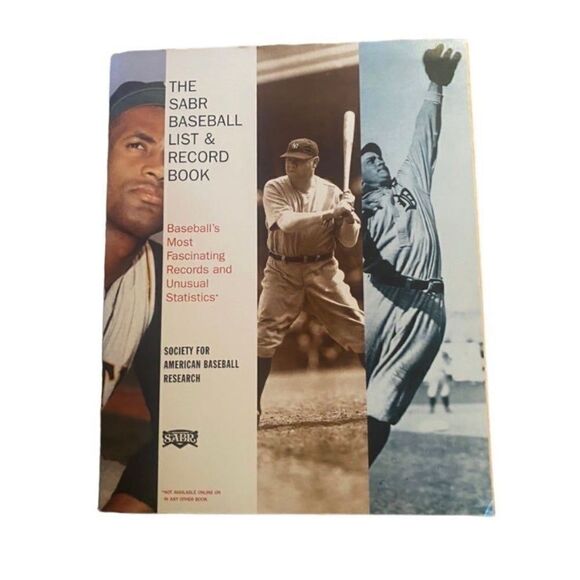 The SABR Baseball List & Record Book: Baseball's Most Fascinating Records - Picture 1 of 3